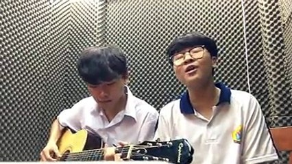 2 bạn học sinh cover em gái mưa
