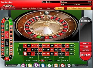 Ladbrokes Roulette game online - Free Demo