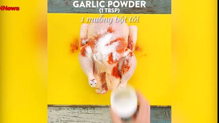 Ướp gà nướng bia siêu ngon
