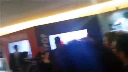 Chinese security punched Korean Press
