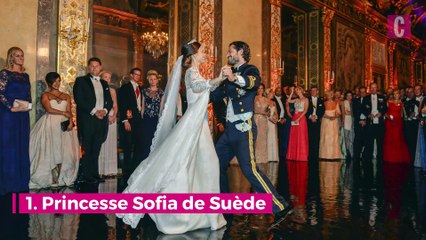 Les robes de mariages royaux