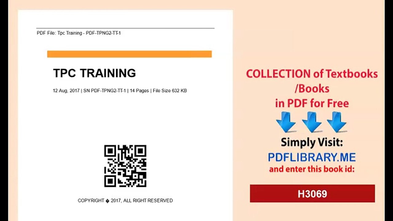 [PDF] Tpc Training [Download]