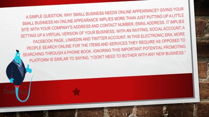 5 Reasons Why Small Business Needs an online Appearance