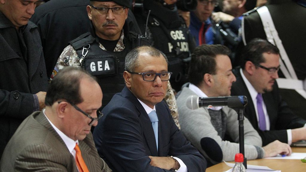 Korruption: Ecuadors Ex-Vizepräsident Jorge Glas zu 6 Jahren Haft verurteilt