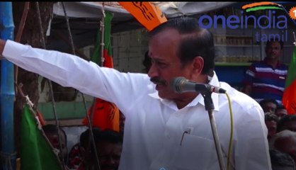 தீயசக்தி திருமாவளவன்- எச் ராஜா ஆவேசம்- வீடியோ