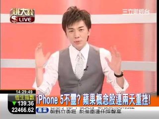 一世賺大錢20121217傳蘋果為平衡庫存