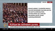 Cumhurbaşkanı Erdoğan'dan esnaflara müjde!