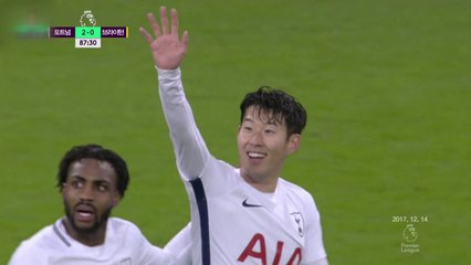 '첫 헤딩골' 손흥민, 4경기 연속 득점포로 '시즌 8호' / YTN