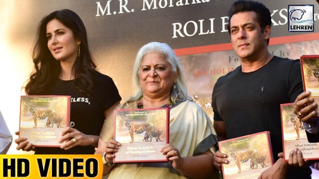 Salman Khan & Katrina Kaif Launch Bina Kak's Book | Silent Sentinels Of Ranthambhore