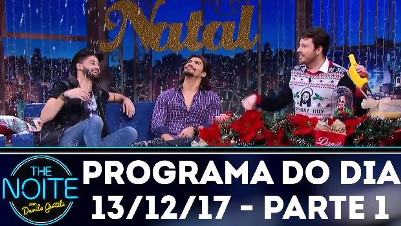 The Noite 13.12.17 - Quarta - Parte 1