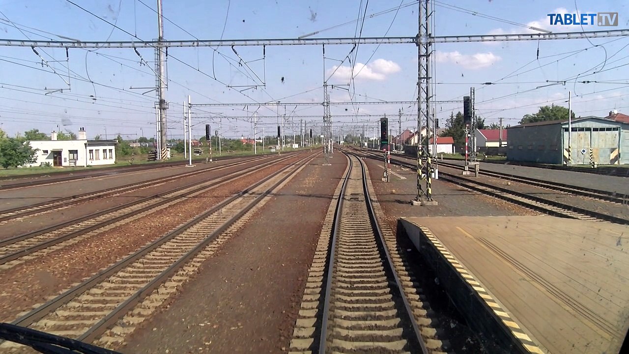 UNIKÁTNY VLAKOVÝ VIDEOPROJEKT: Opäť po trati z Trnavy do Trenčína