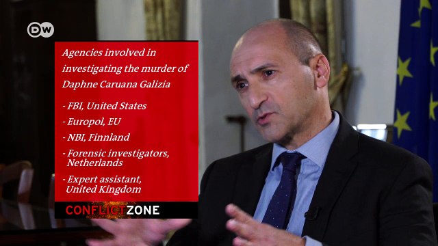 Chris Fearne on Conflict Zone | DW English
