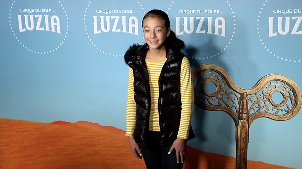 Aubrey Anderson-Emmons "Cirque du Soleil's LUZIA" Los Angeles Premiere Red Carpet