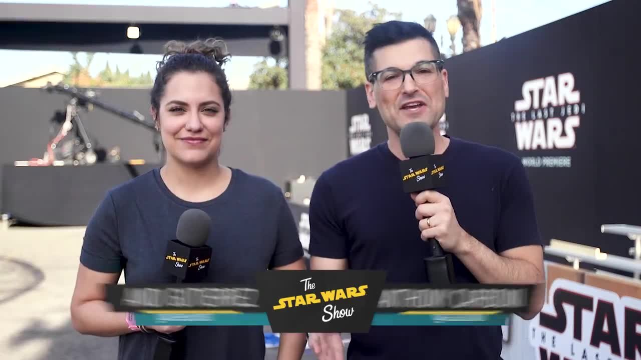 We talk with the cast of The Last Jedi and dire...