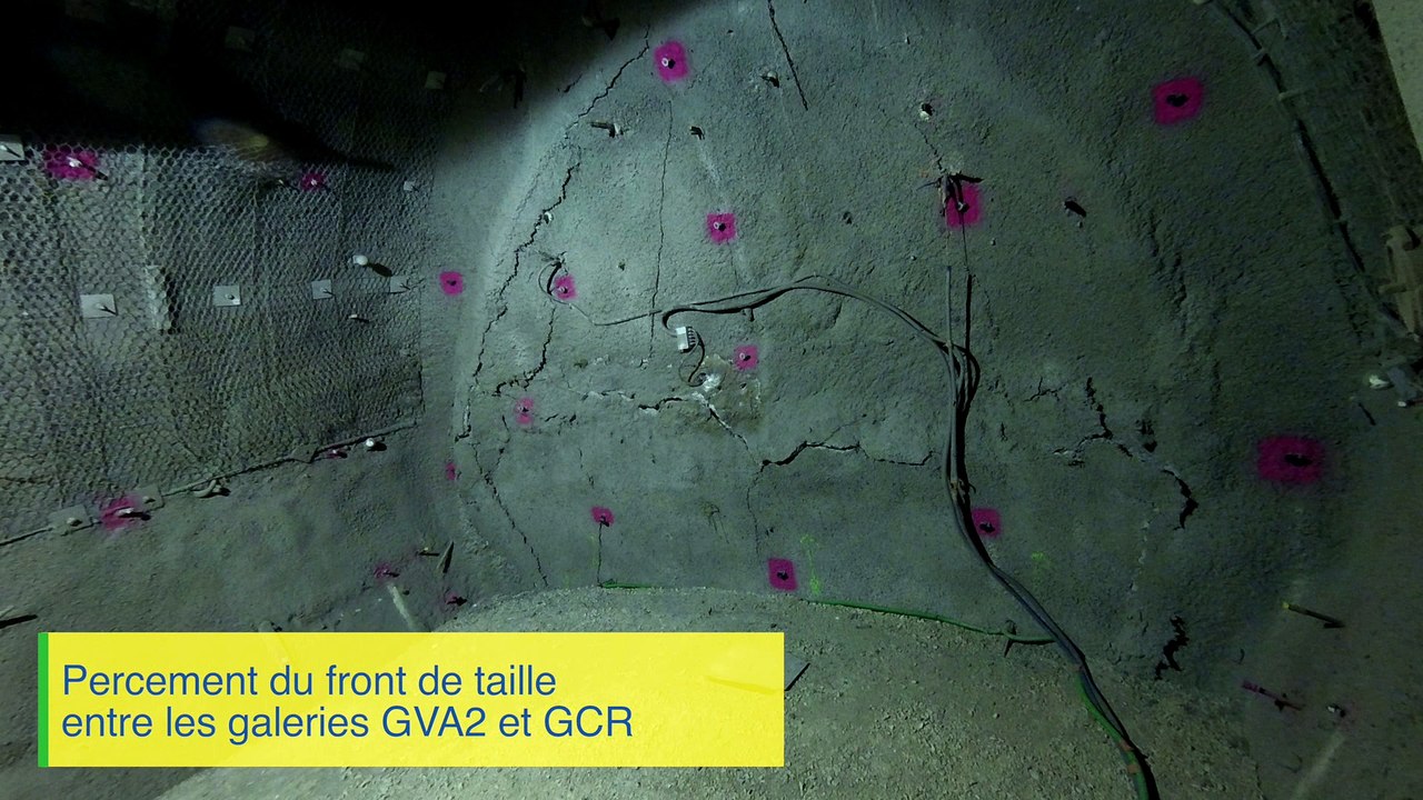 Le tunnelier en action dans le Laboratoire souterrain [timelapse]