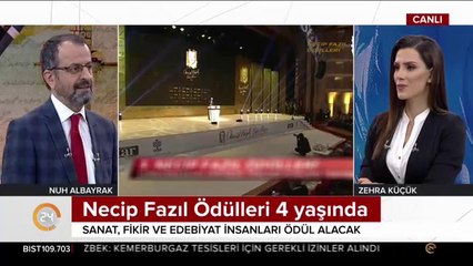 Yarın Necip Fazıl Ödülleri'nde bir ilk yaşanacak