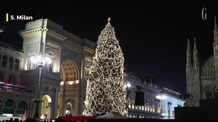 Les 10 plus beaux sapins de Noël dans le monde