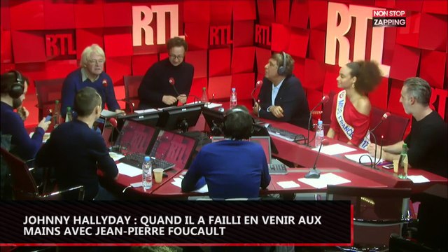 Johnny Hallyday : Jean-Pierre Foucault raconte le jour où il a failli se faire casser la gueule par le chanteur (vidéo)