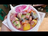 Street Food Vendors Whip Up Frozen Desserts in India