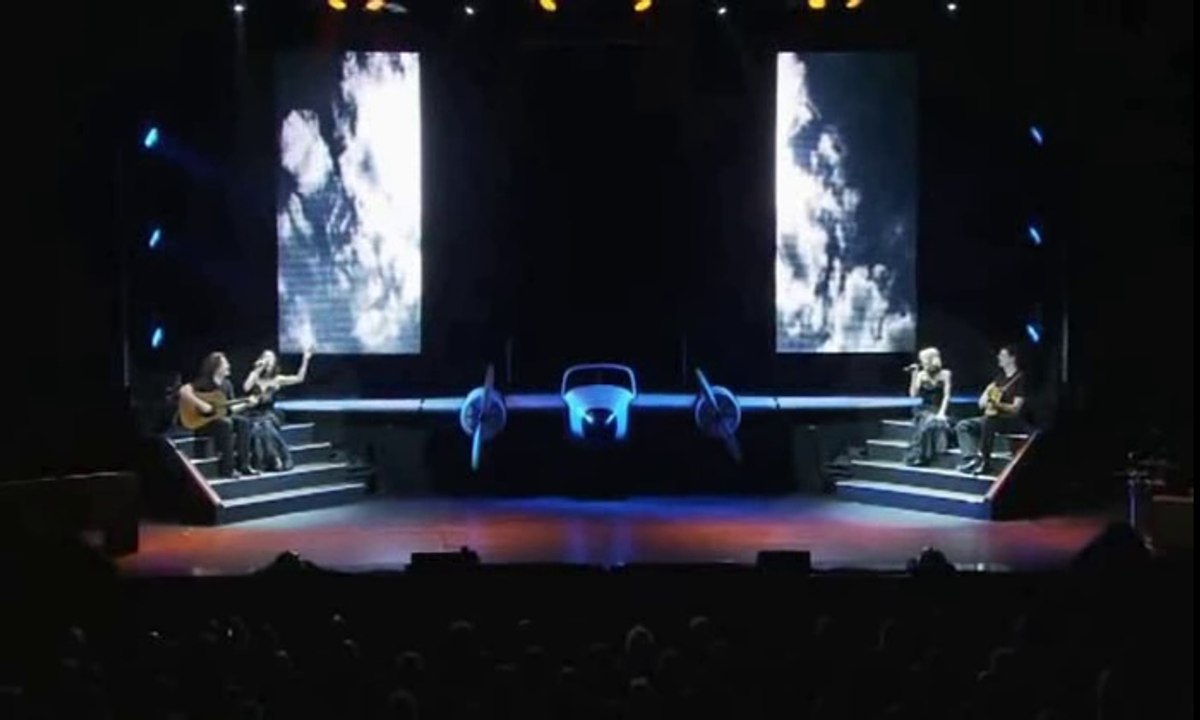 Anita & Alexandra Hofmann - Uber den Wolken___close captions