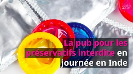 La pub pour les préservatifs interdite en journée en Inde