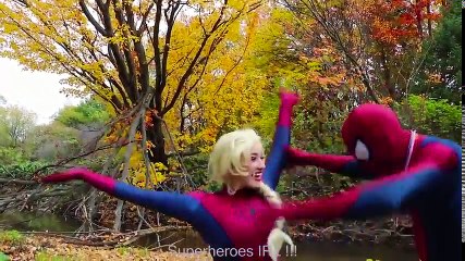 Frozen Elsa & Spiderman BOXING! w Rapunzel Joker Maleficent Toys! Superhero Fun in real life (2) | Superheroes | Spiderman | Superman | Frozen Elsa | Joker
