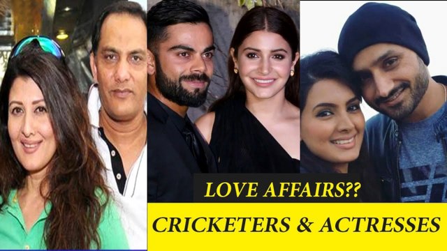 Love Affairs Between Cricketers And Bollywood Actresses