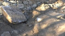 Kanalizasyon Çalışmalarında Geç Roma Dönemine Ait Eserler Bulundu