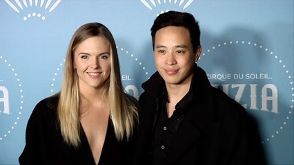 Hayden Szeto and Kari Perdue "Cirque du Soleil's LUZIA" Los Angeles Premiere Red Carpet