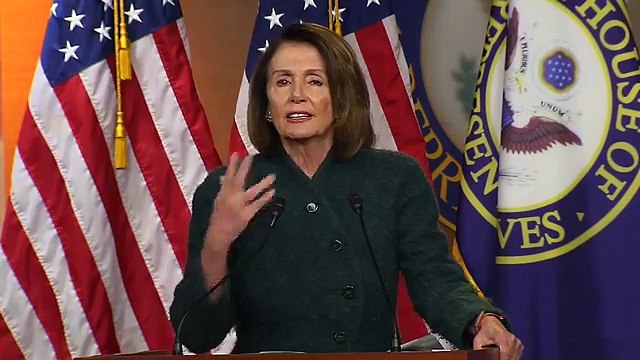 House Democratic Leader Nancy Pelosi holds her weekly media availability.