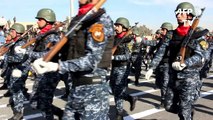 Military parade held in Mosul to celebrate victory over IS group