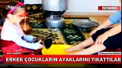 Anaokulu çocuklarına çirkin tiyatro