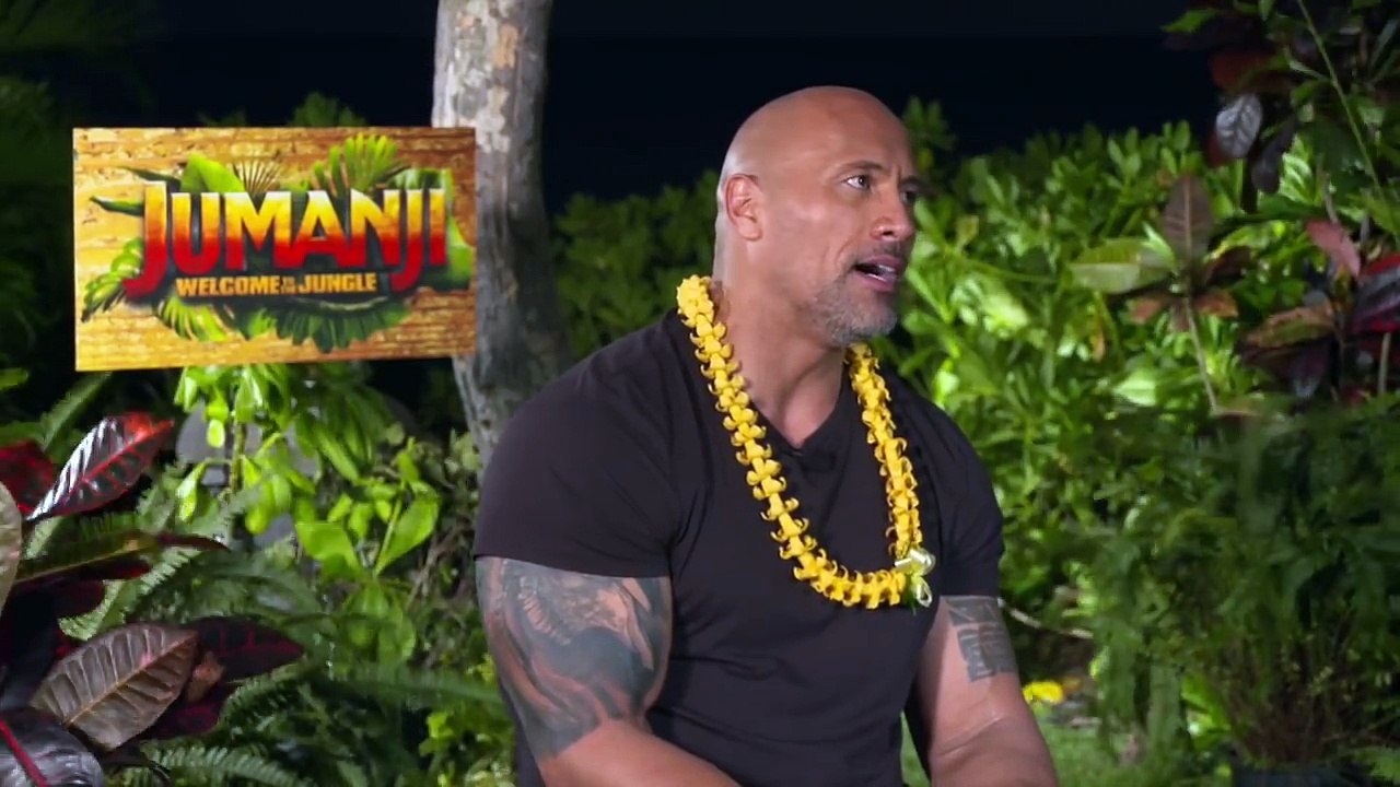 JUMANJI Press Junket Interview #2