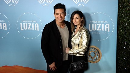 Mario Lopez and Courtney Mazza "Cirque du Soleil's LUZIA" Los Angeles Premiere Red Carpet