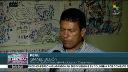 Perú: conforman frente de pueblos contaminados por metales pesados
