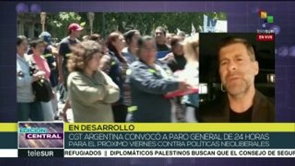 Argentina: CGT se suma a movilizaciones contra reforma previsional