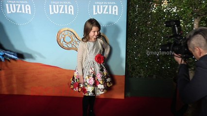Raegan Revord "Cirque du Soleil's LUZIA" Los Angeles Premiere Red Carpet