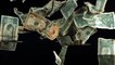 Slow Motion Falling Money HD US Dollars Fall from the Sky with Video Shot in High Definition Format (1)