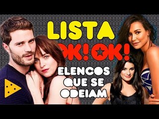 Os 6 elencos que mais se odiavam EVEEEEEER | Lista OKOK