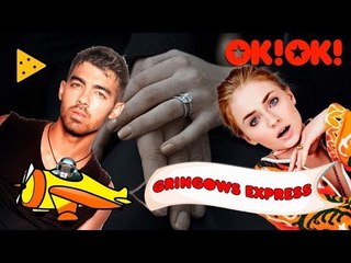Joe Jonas e Sophie Turner noivos! Estreia da "Gringows Express"