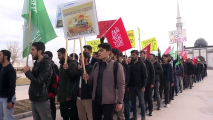 ABD'nin Kudüs'ü İsrail'in başkenti olarak tanımasına tepki - AKSARAY