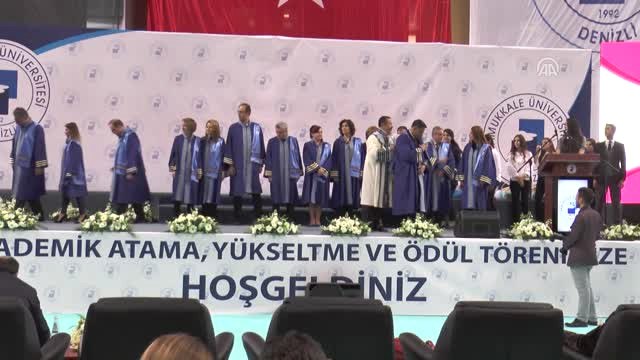 Paü'de Ödül ve Akademik Atama Töreni