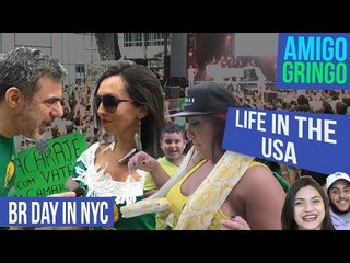 O BOM E O RUIM DE MORAR NOS EUA (BR DAY EM NYC)