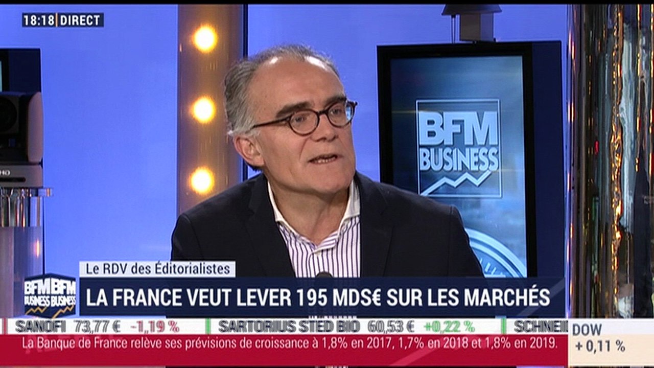 Le Rendez-Vous des Éditorialistes: La France veut lever 195 milliards d'euros sur les marchés en 2018 - 14/12