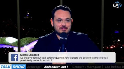 Talk Show du 14/12, partie 3 : Abdennour définitivement out ?