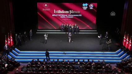 Milli İstihdam Seferberliği Ödül Töreni (1) - ANKARA