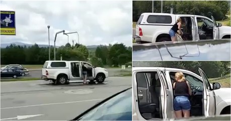 "Ó Maria vai lavar o carro por favor que amanhã tenho de ir trabalhar"