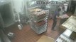 Robber shoots donut store worker who confronted him