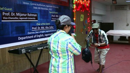 Modon Elo Dhakai natok, Lisa, Sobuj & Jakir, Dept of English, Jagannath University, Dhaka