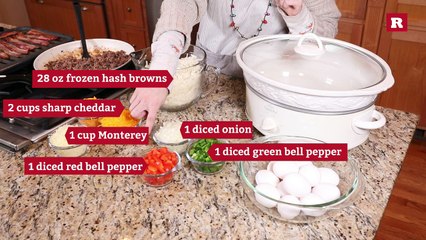 Elissa the Mom makes Christmas breakfast casserole | Elissa the Mom